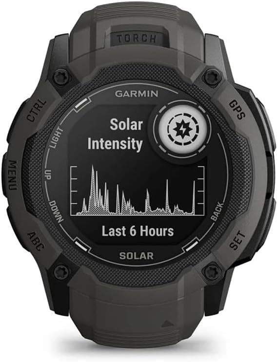 Garmin Instinct 2X Solar, Reloj Inteligente con GPS Resistente al Agua, Carga Solar,