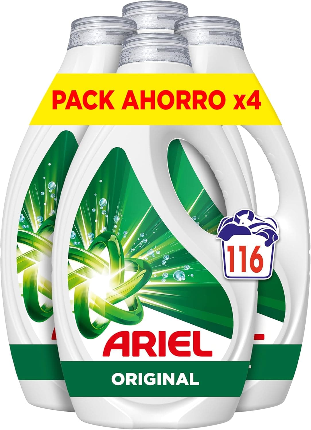 Ariel Detergente Líquido 116 lavados 19,99 € (antes 29,99 €)
