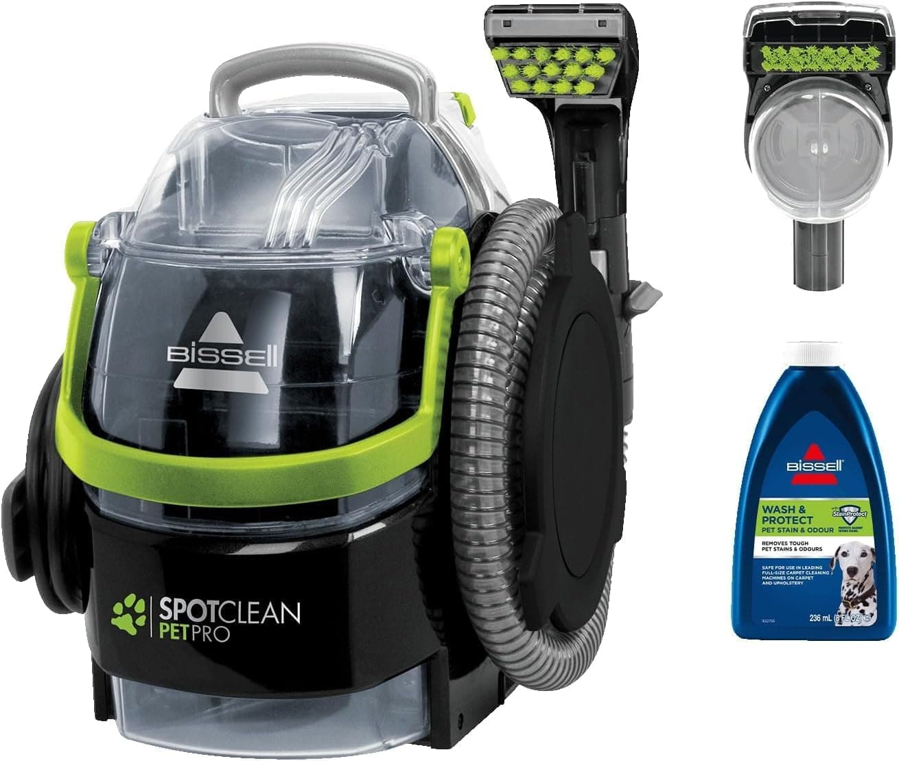 Aspirador de agua de manchas con motor de 750 W BISSELL 15585 SpotClean Pet