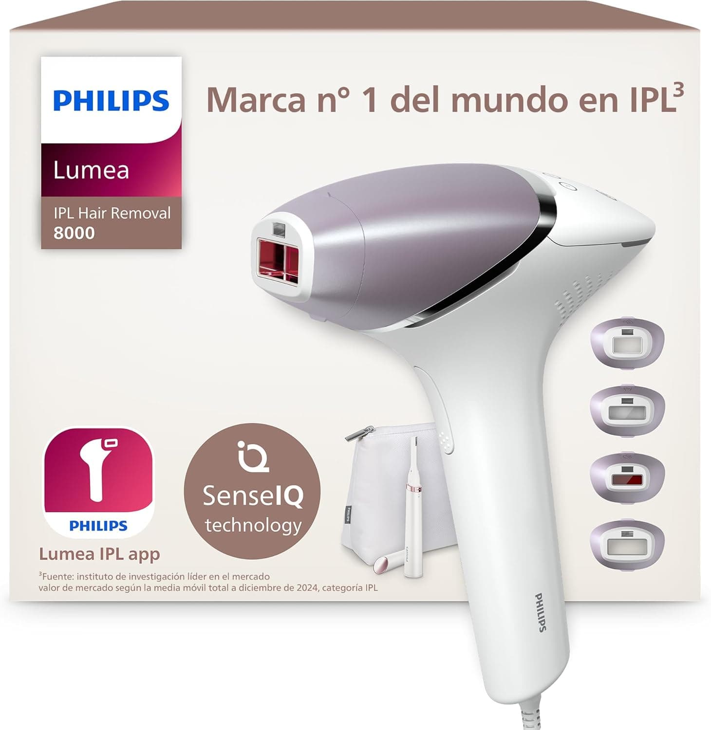 Philips Lumea 8000: depilación definitiva